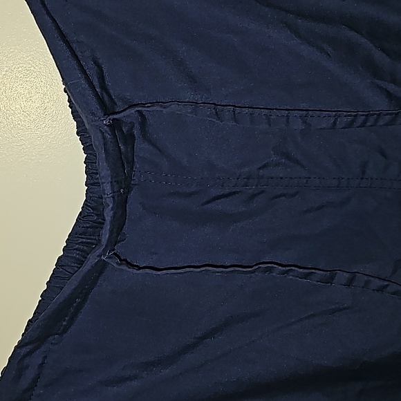 Natural Uniforms Scrub Bottoms Navy Blue Unisex Elastic back drawstring front - Picture 3 of 10